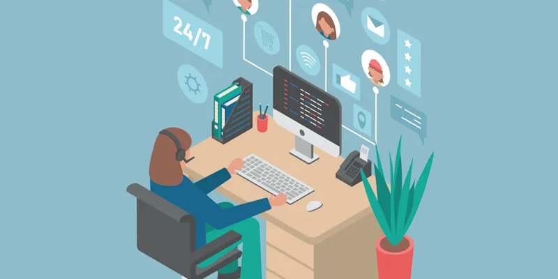 Illustration de support technique